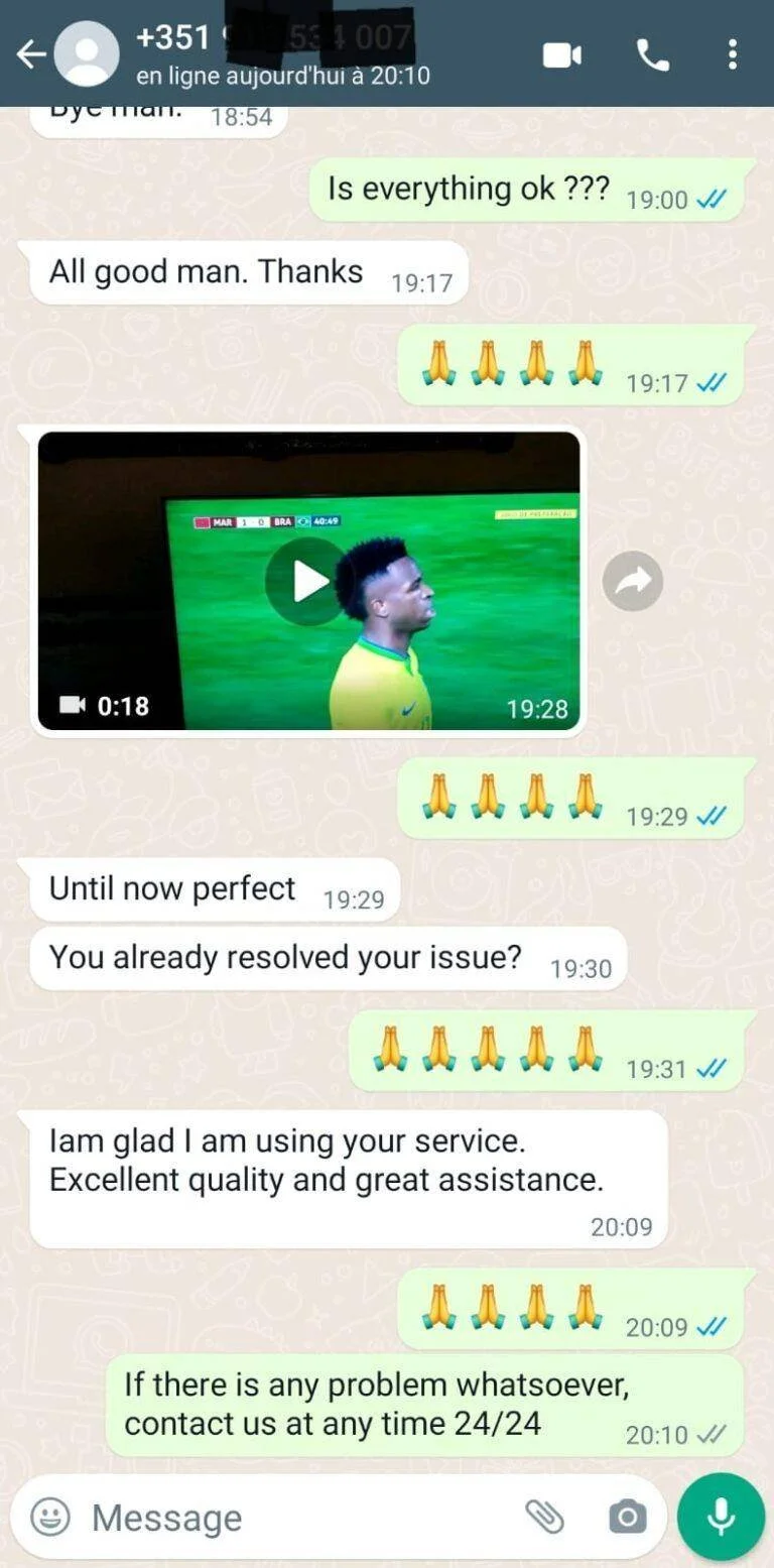 user feedback on fast activation and streaming quality