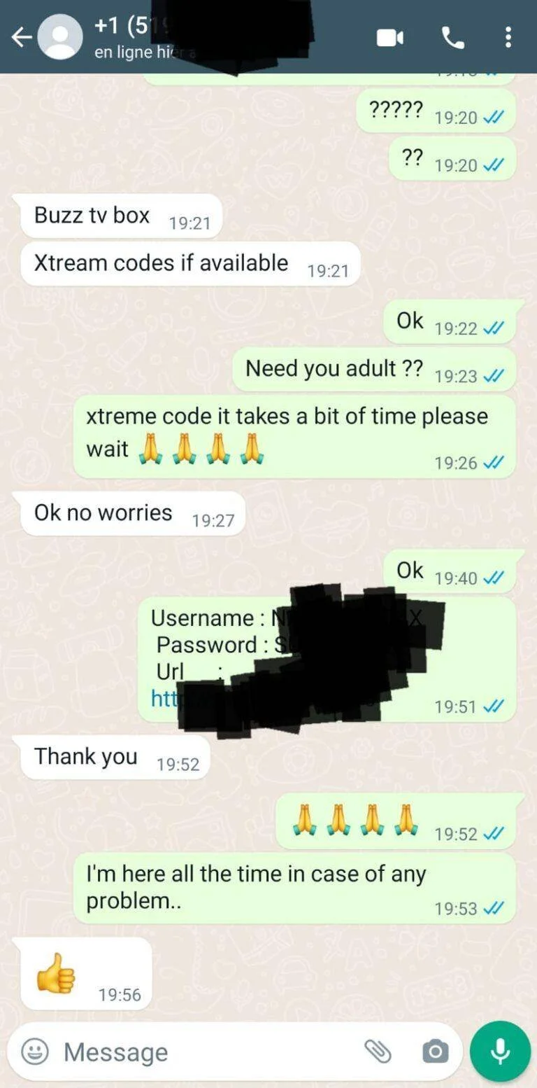 real user WhatsApp review and satisfaction message